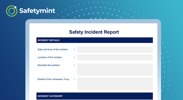 Free Safety Reporting Templates – Download as Word, Excel or PDF